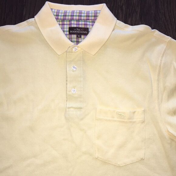 Australia Rodd & Gunn Retriever Pointer Hunting Hunt Dog Pocket Polo Golf Shirt - Picture 4 of 4